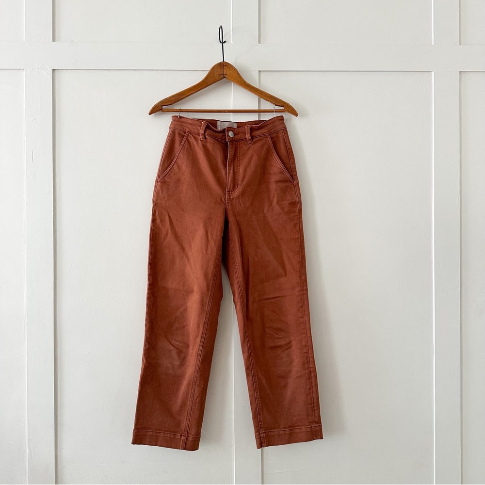 Everlane straight left crop